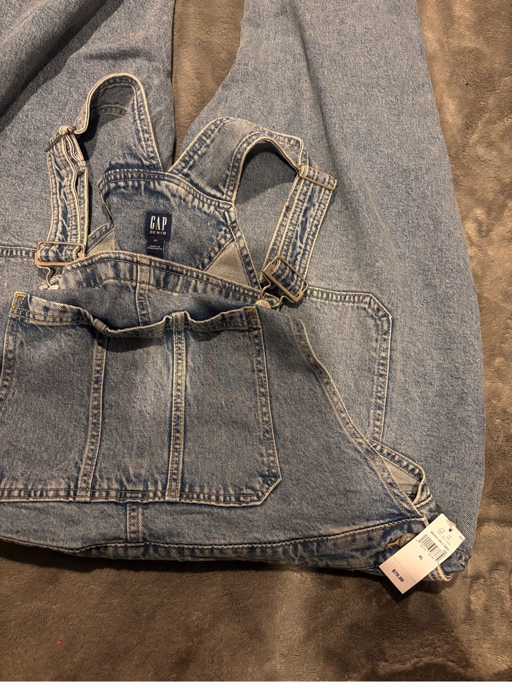 GAP Blue Denim Overalls